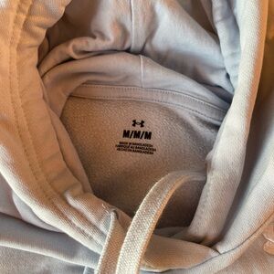 Under Armour light blue Pullover Hoodie